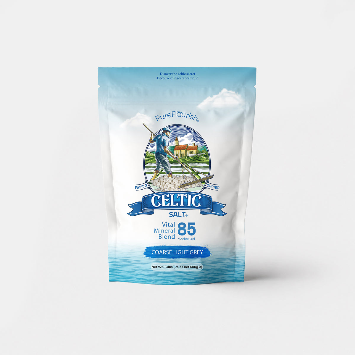 Celtic Sea Salt | 100% Unrefined | Hand-Harvested in France
