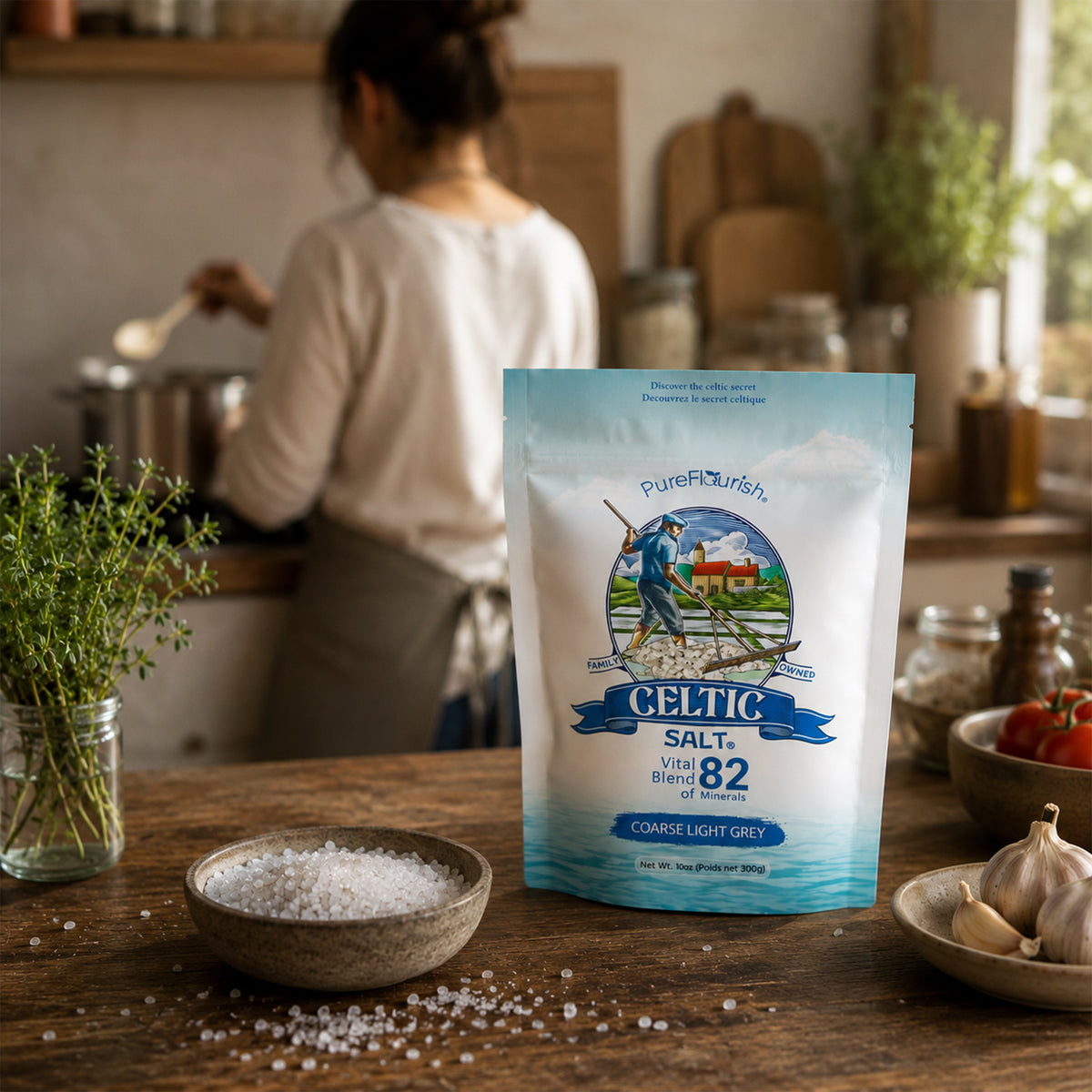 Celtic Sea Salt | 100% Unrefined | Hand-Harvested in France