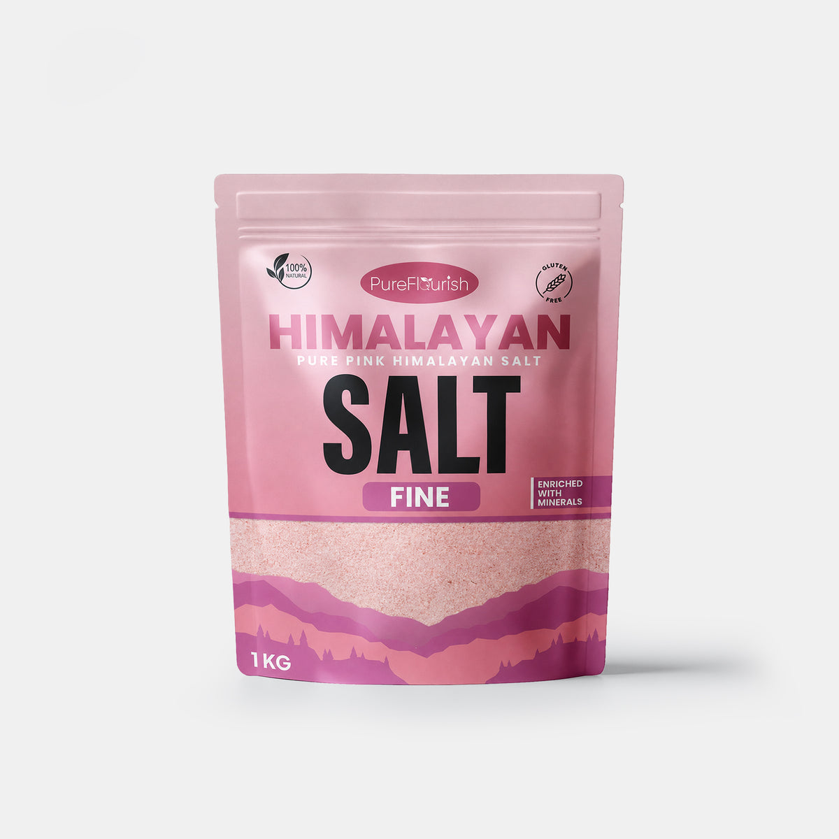 Pink Himalayan Salt - Fine 1KG